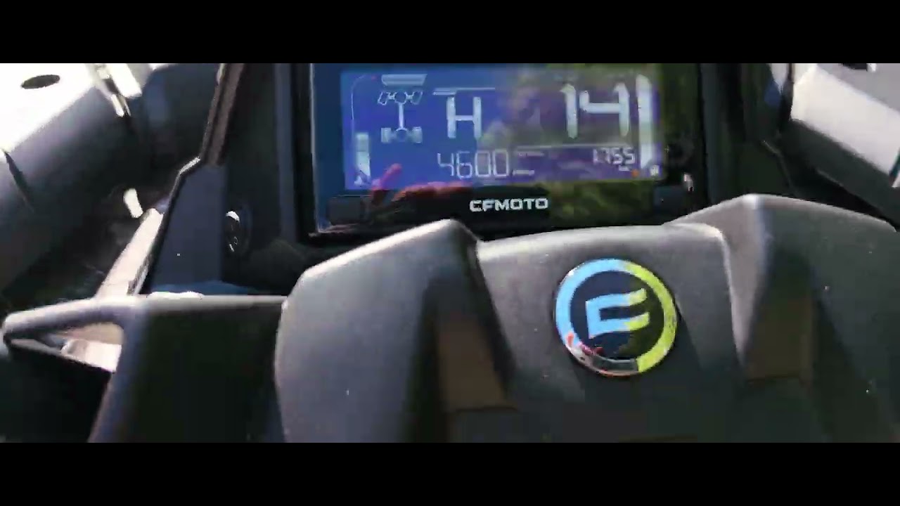 Режимы движения квадроцикла cf moto cforce 625 touring!