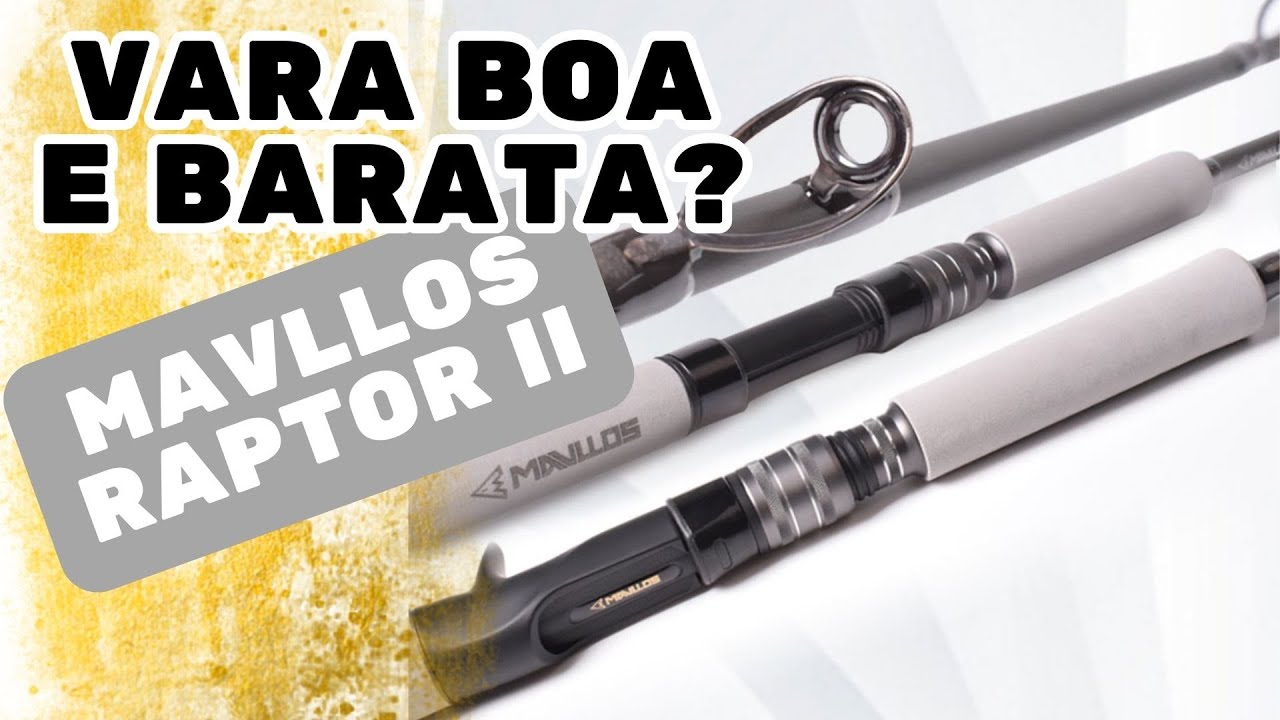 Vara Mavllos Raptor II 50lbs - Vara BOA, BONITA E BARATA, para pesqueiros