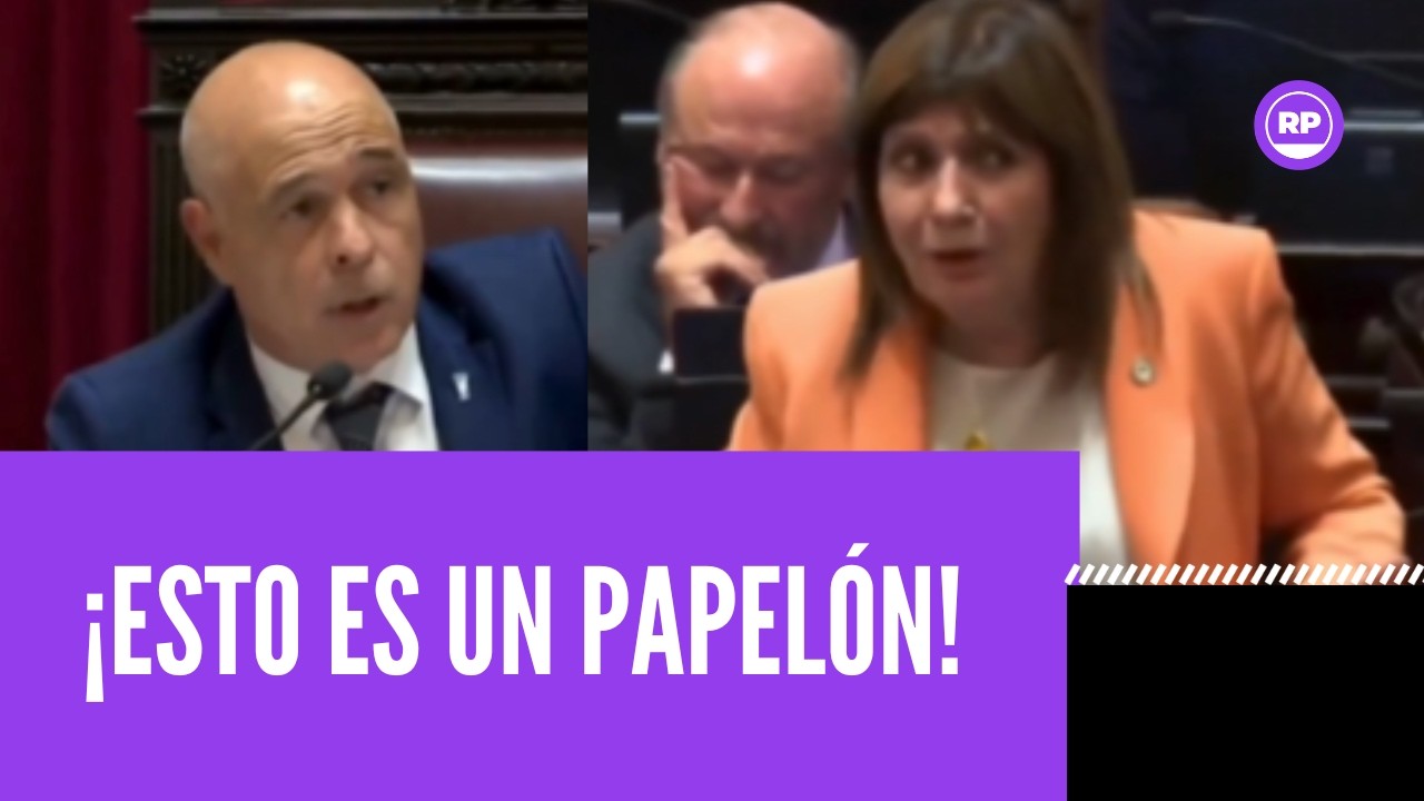¡BASURA HDP! Lo que acaba de hacer Bullrich en el senado es de lo peor que pasó en democracia