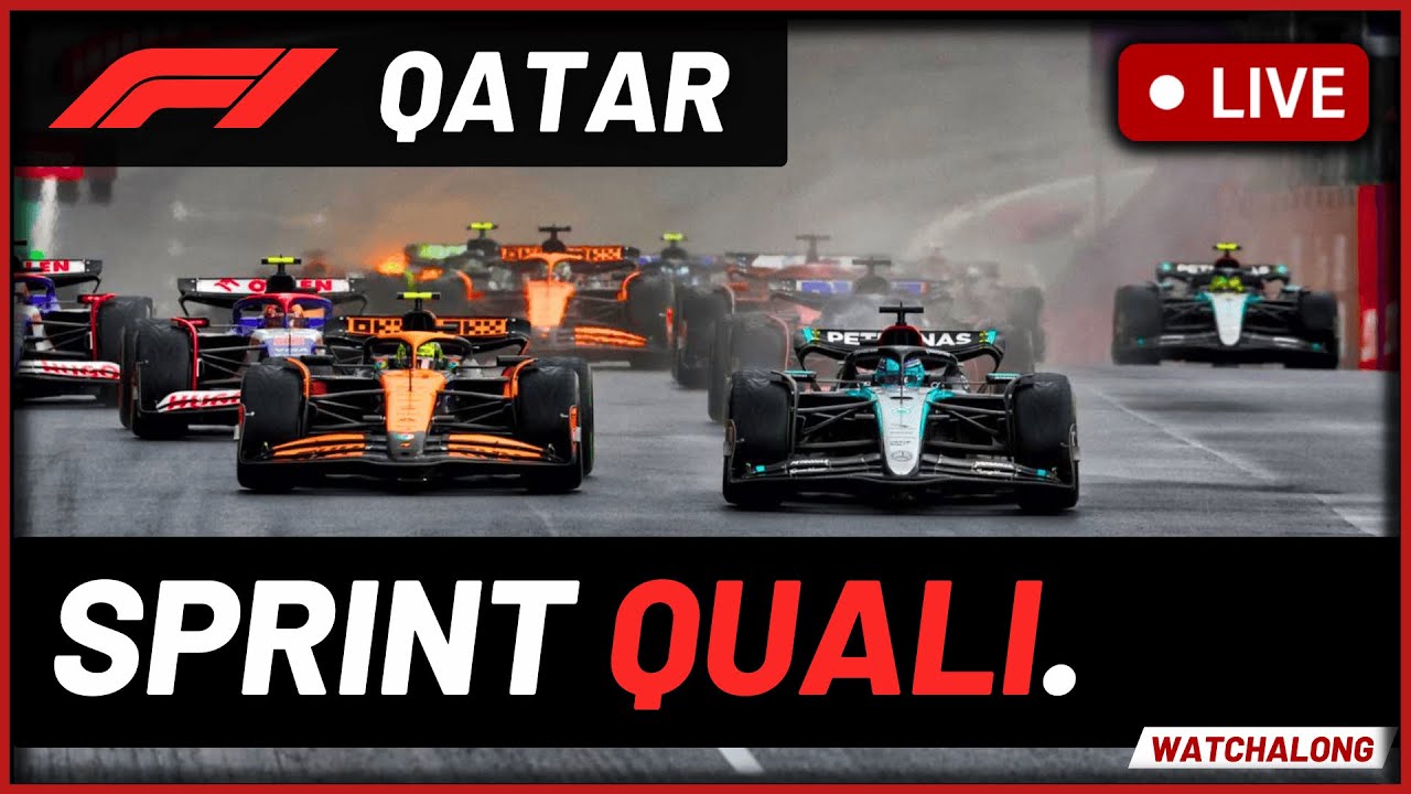 🔴F1 Live - Qatar GP Sprint QUALI - Full Commentary & Live Timings