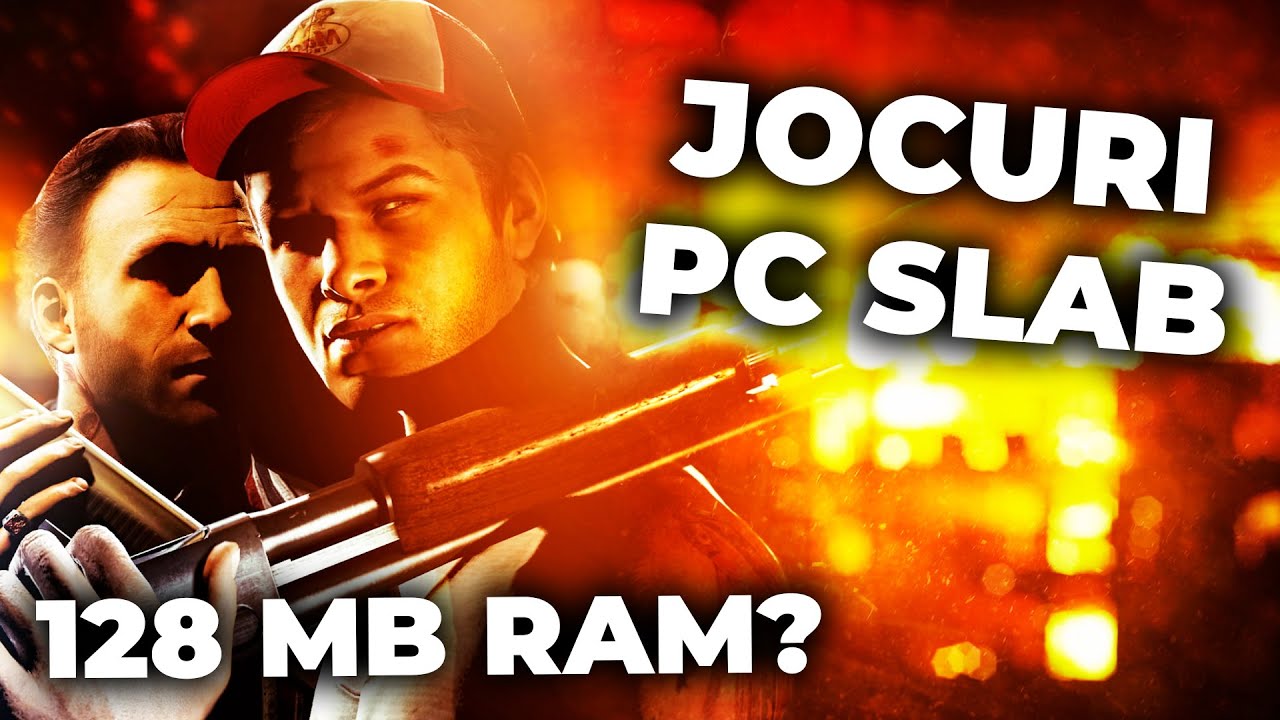TOP 5 jocuri pentru PC SLABE 2024 (128 MB RAM / WINDOWS 2000) 💥💥💥