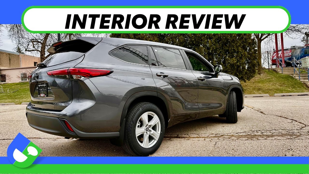 2023 Highlander L Entry-Level Interior Review by Toyota