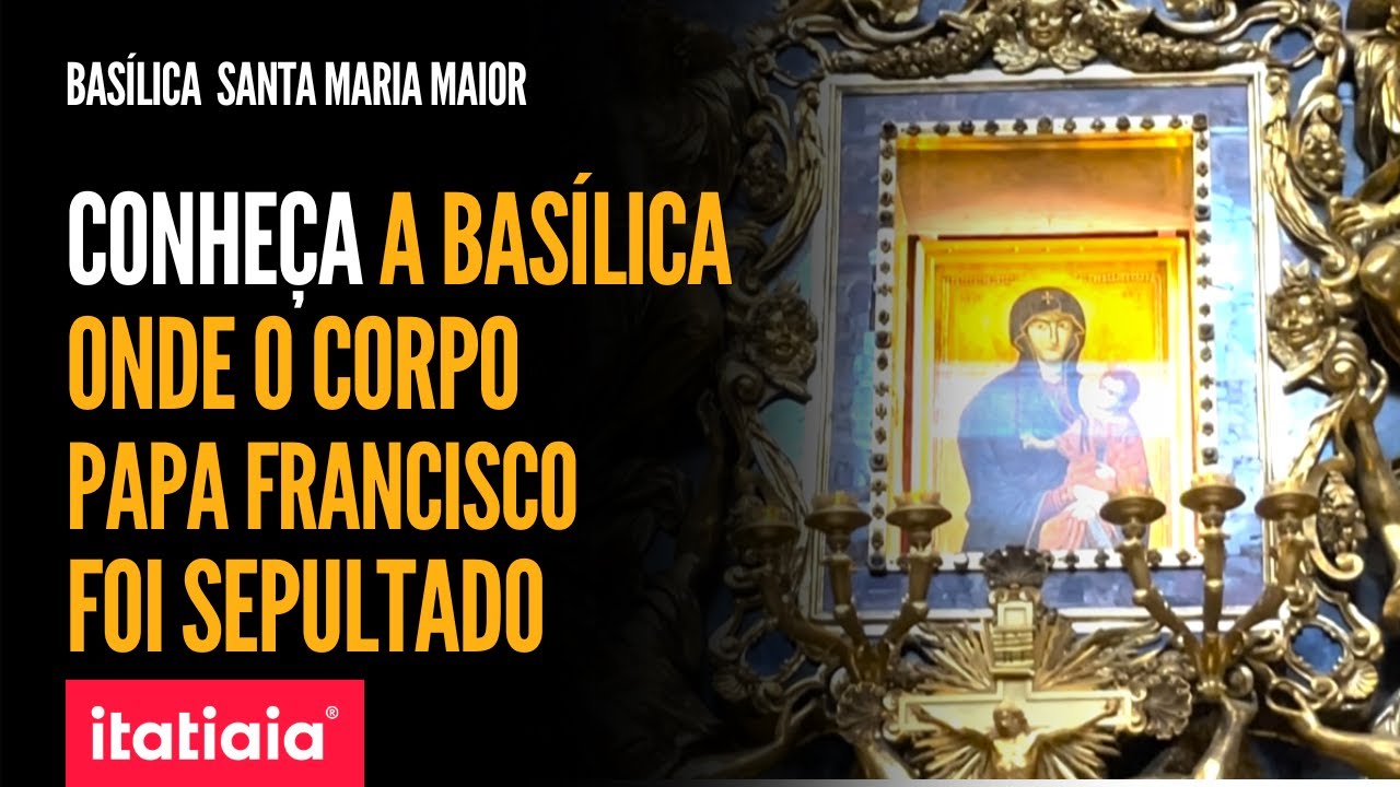 CONHEÇA BASÍLICA  SANTA MARIA MAIOR ONDE O TÚMULO DO PAPA FOI SEPULTADO!