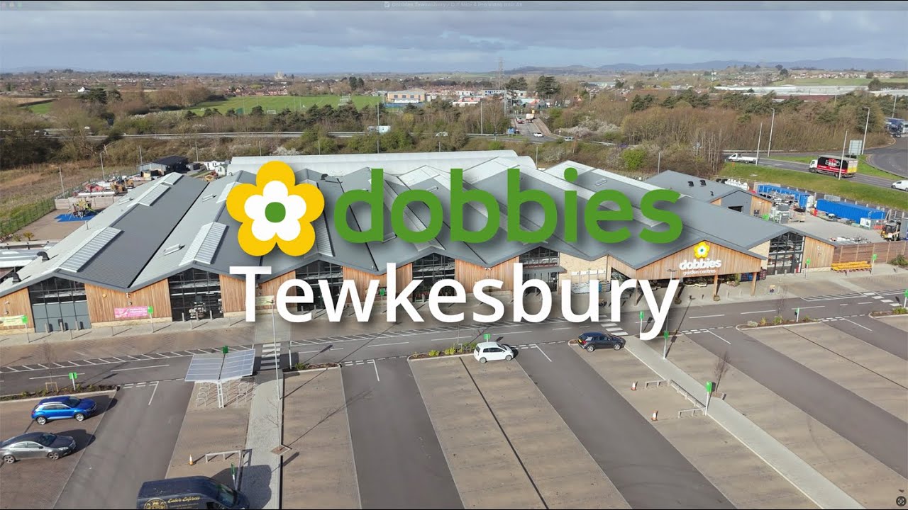 Dobbies Garden Centre Tewkesbury | Drone Tour Inside & Outside the Store