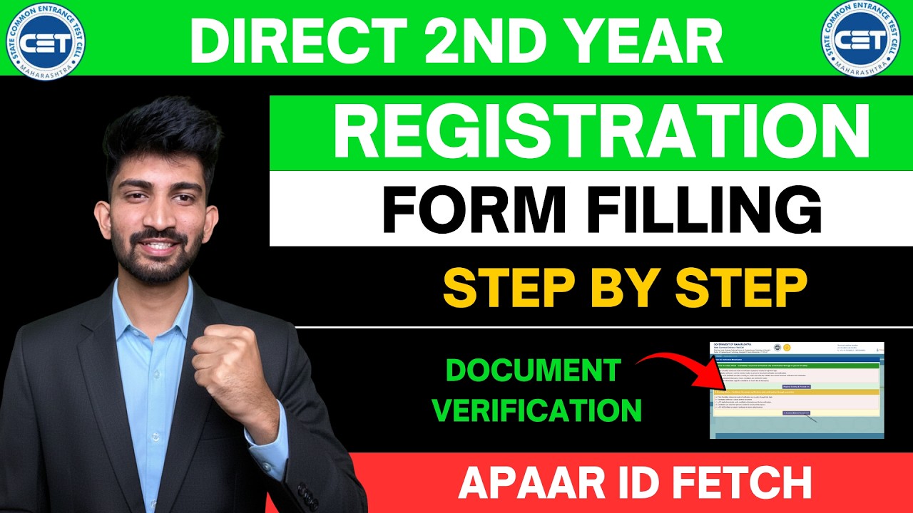 DSE CAP Registration Form Filling Process 2026 | Dse Admission Process 2026