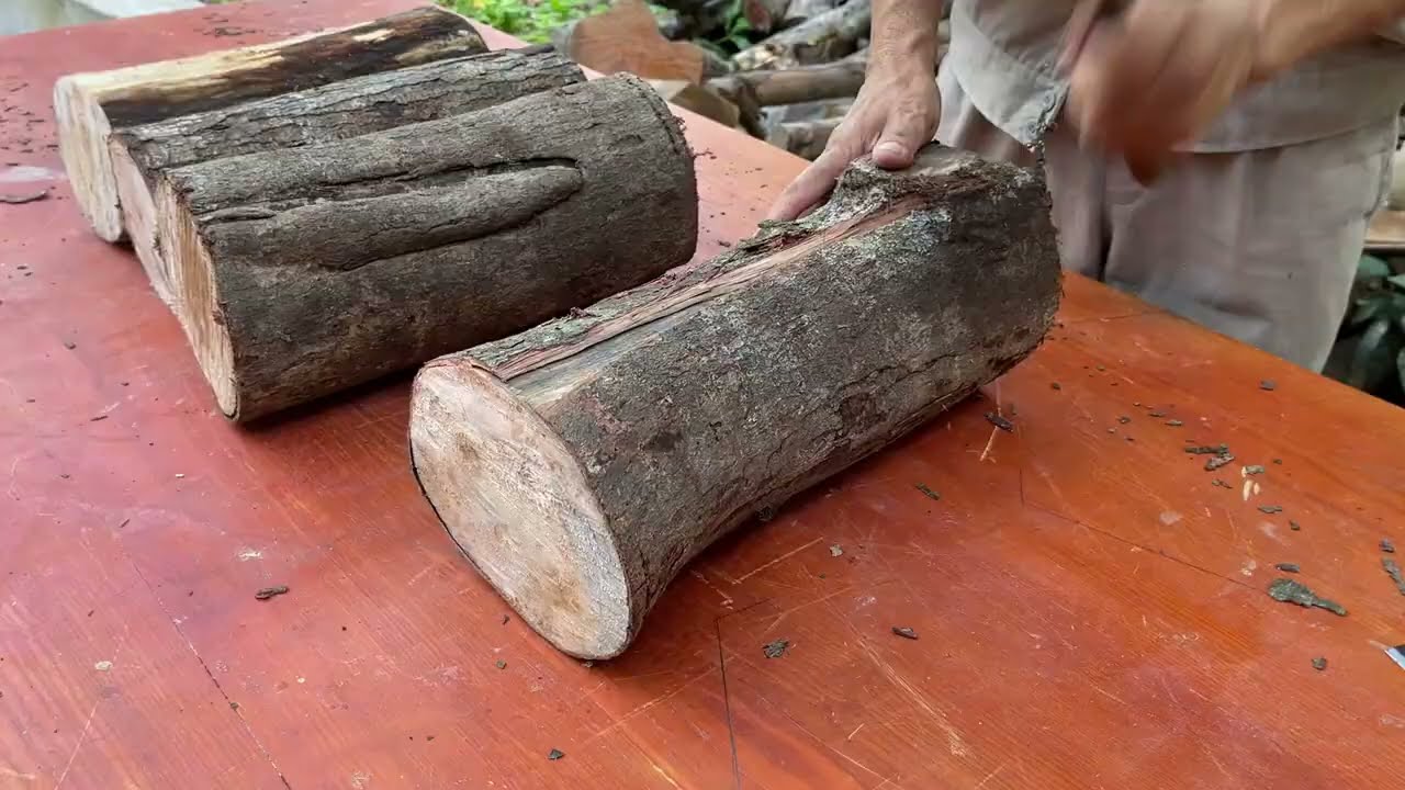 Extremely Useful Woodworking Project From Discarded Tree Stumps // The Most Unique Outdoor Furniture