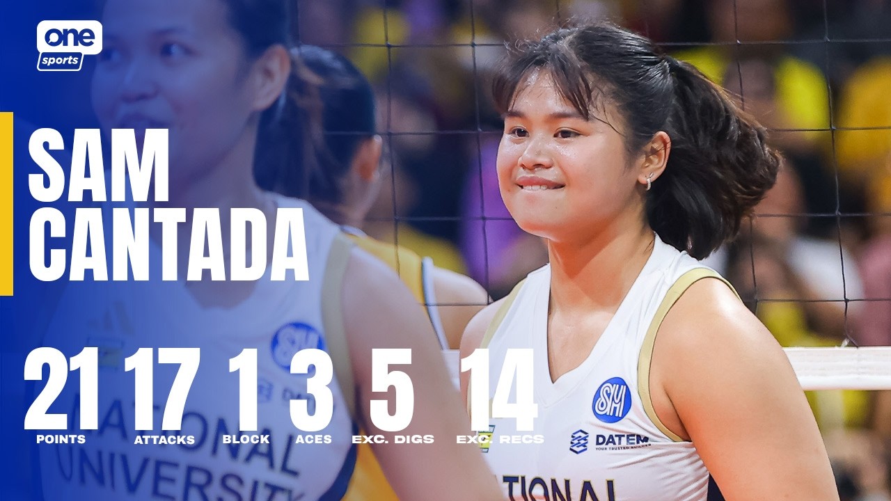 Rookie Sam Cantada EXPLODES for 21 PTS for NU vs UST | UAAP SEASON 88 WOMEN’S VOLLEYBALL | HIGHLIGHT