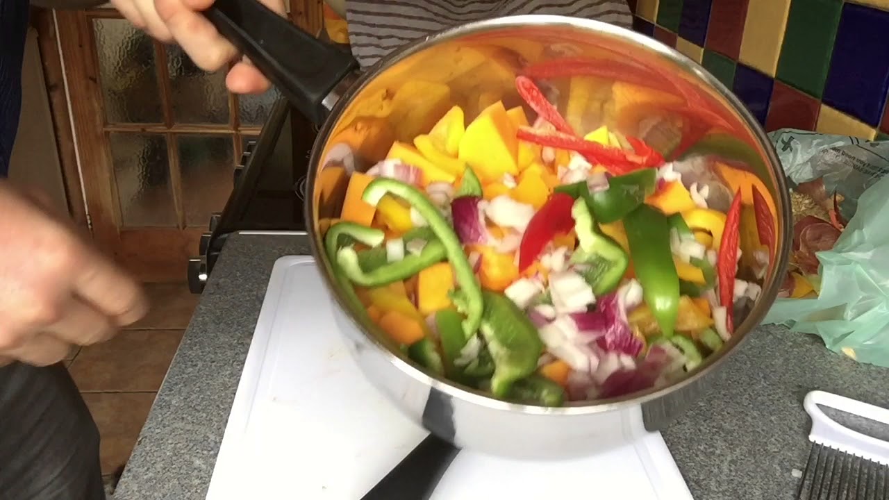 Diabetic meal! Butternut squash soup