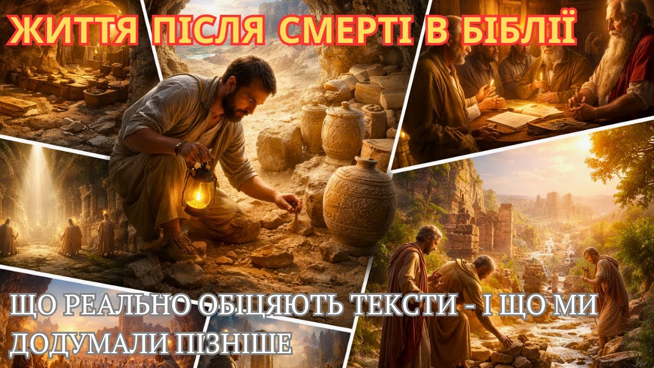 ЖИТТЯ ПІСЛЯ СМЕРТІ В БІБЛІЇ що реально обіцяють тексти - і що ми додумали пізніше