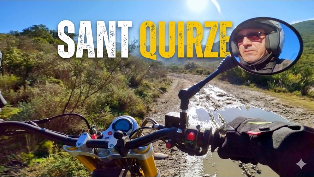 Subida a Sant Quirze de Colera. El monasterio olvidado | Fantic Caballero Scrambler