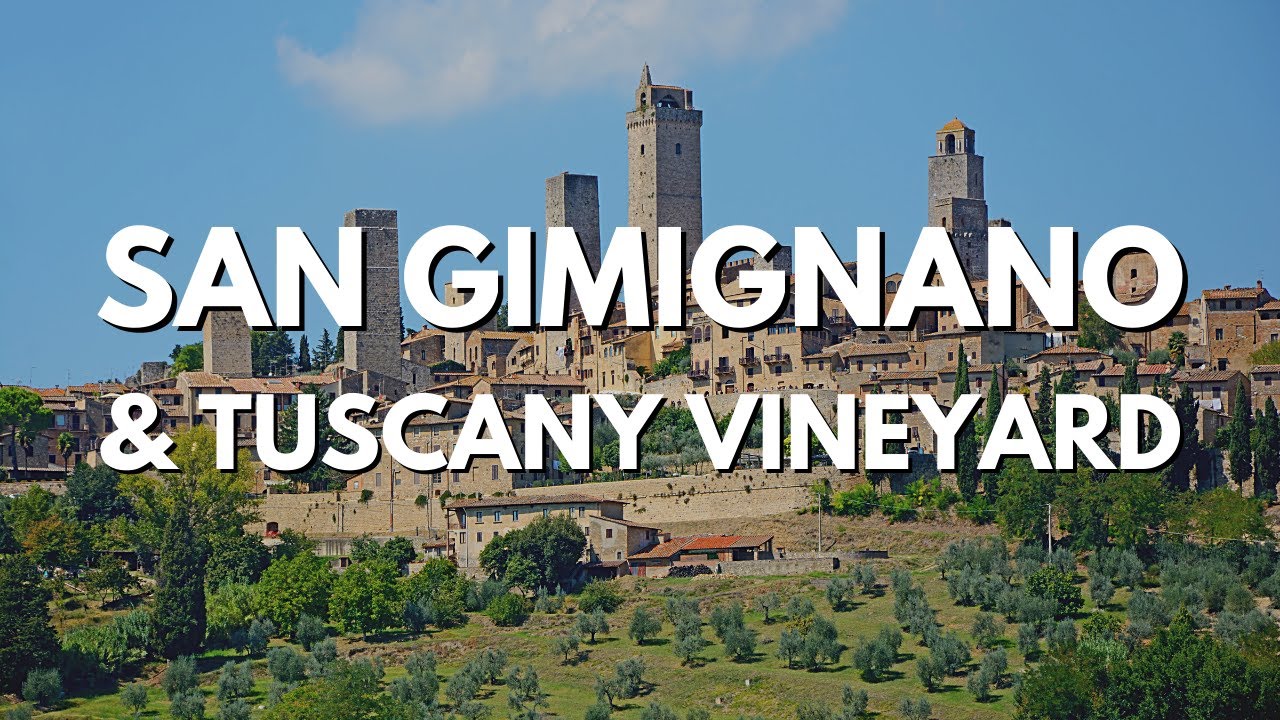 San Gimignano & Tuscany: Taste the Wine, Gelato, & Experience the Land | TE Destinations 2