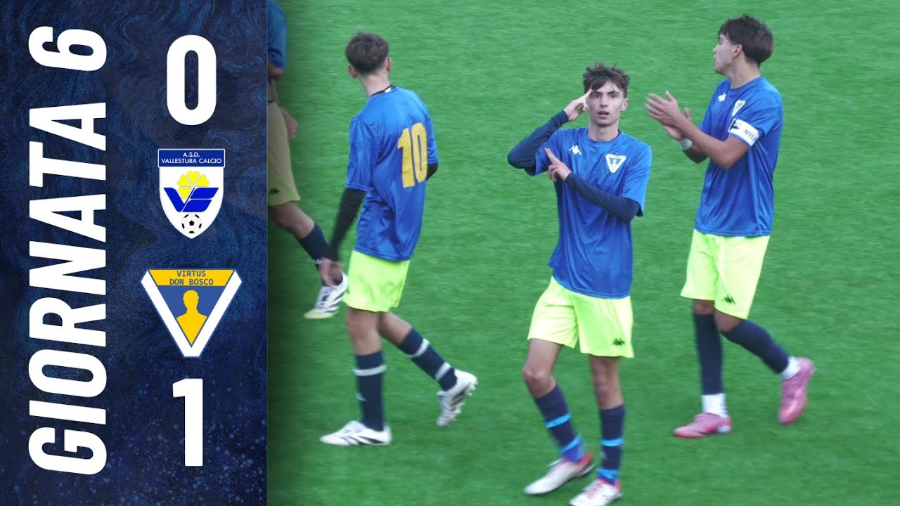 Vallestura Calcio vs Virtus Don Bosco | JUNIORES INTERPROVINCIALI | Gli Highlights