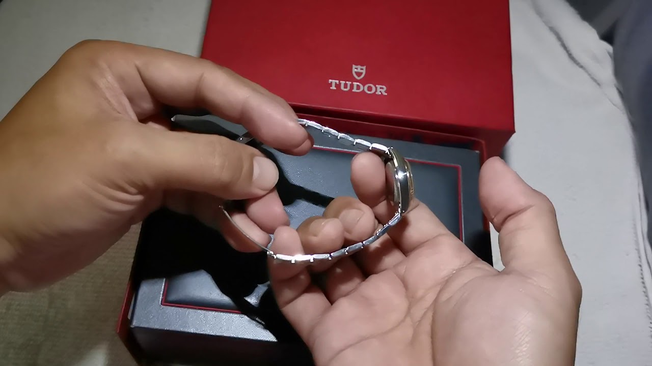 Tudor Princess Date Automatic 18k Solid Gold Bezel and Bracelet Tone Sapphire Crystal Swiss Made