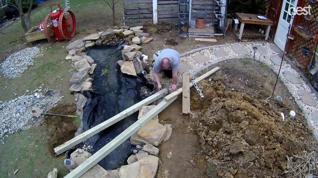Pond-Bridge