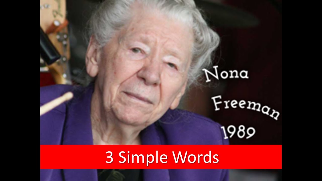 Three Words - Thy Will be Done - Nona Freeman 1989