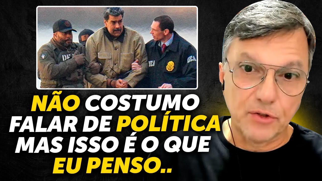 MAURO CEZAR d&aacute; OPINI&Atilde;O SINCERA sobre PRIS&Atilde;O de MADURO e VENEZUELA