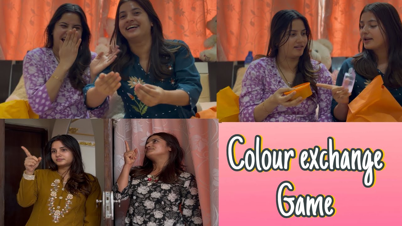Color gift exchange Game  ||Samarika Dhakal|| Smarika Dhakal ||