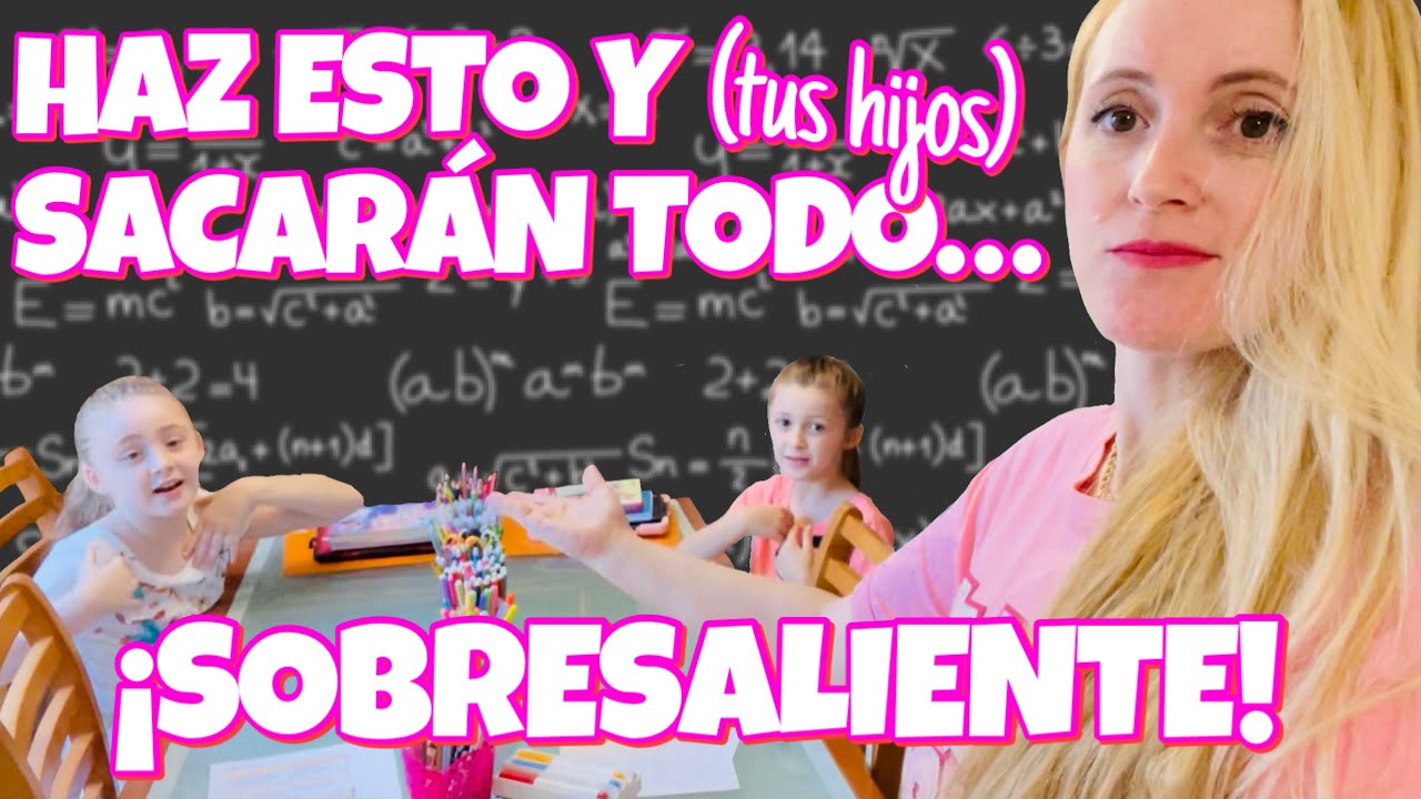 COMO PLANIFICAR LOS DEBERES Y EXAMENES DE MIS HIJAS + SACARAN 10 CON ESTA NUEVA RUTINA