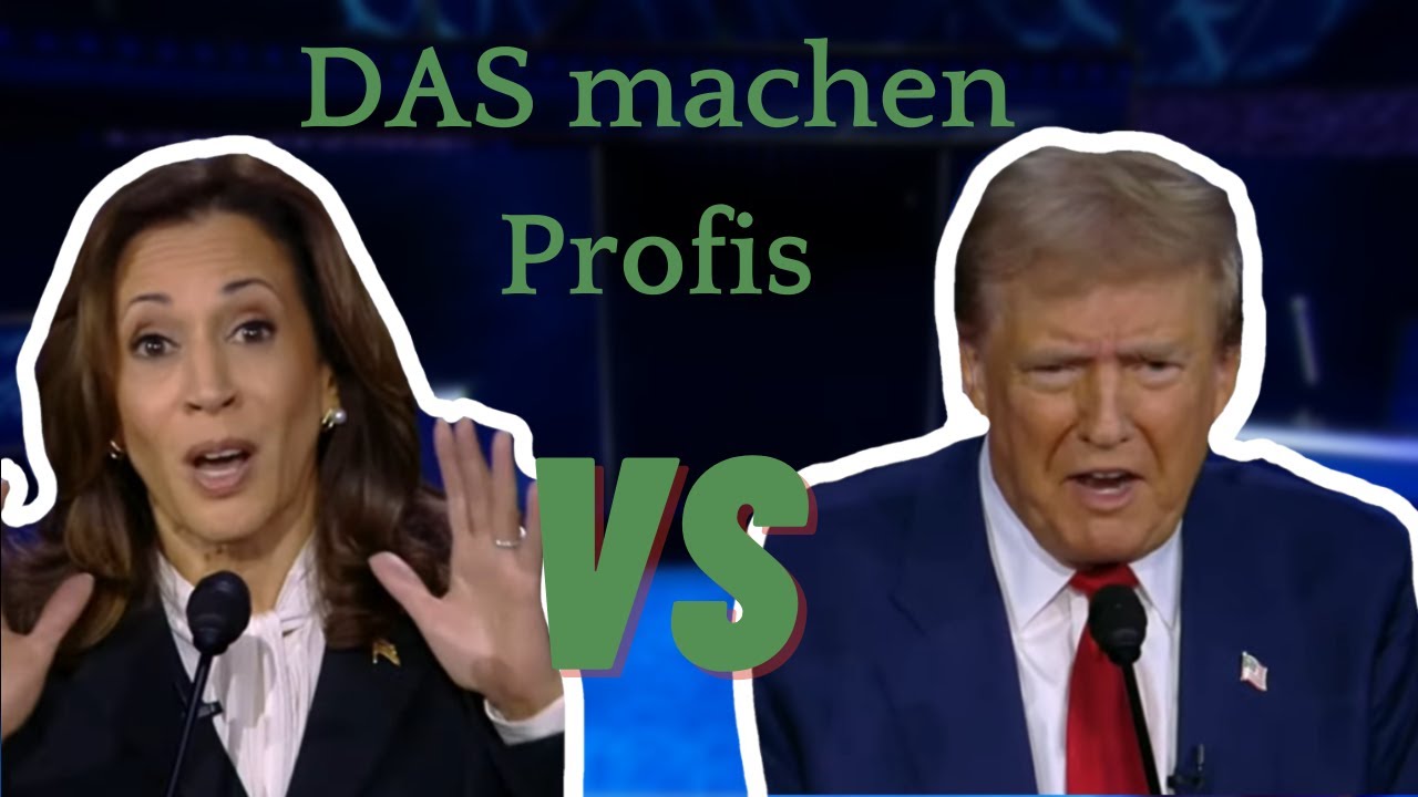 Trump vs Harris: Die versteckten Botschaften in Körpersprache und Rhetorik | Analyse