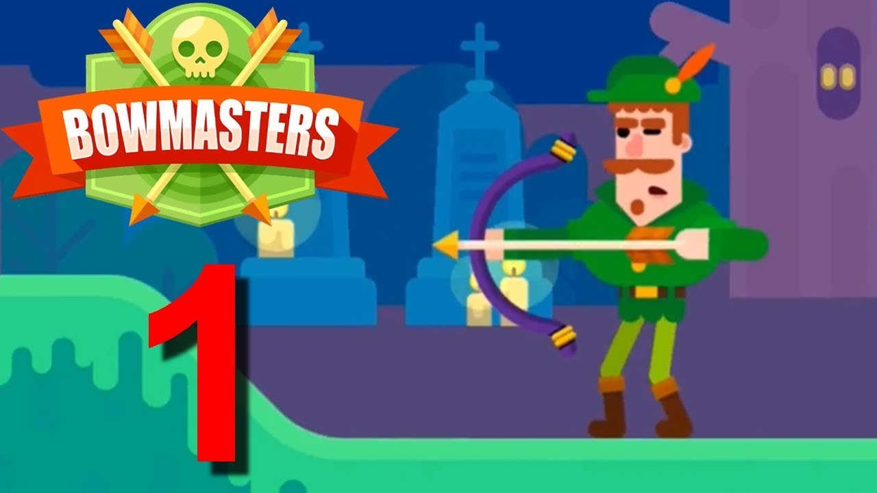 Bowmasters Robin Walkthrough Part 1 Android iOS Gameplay HD