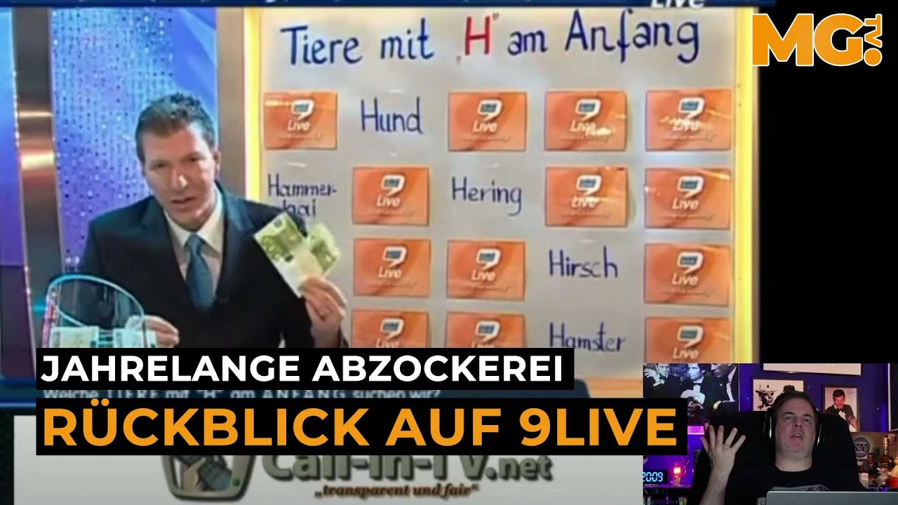 Beschiss und Abzockereien: Ein Rückblick auf 9LIVE | Betreutes Gucken #278