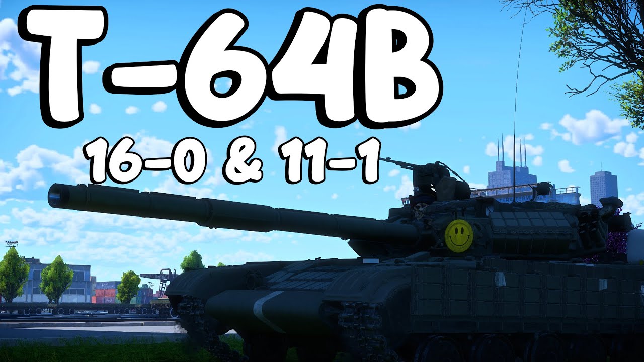 T-64B 16-0 & 11-1. Also Funny Cause Reload Buff