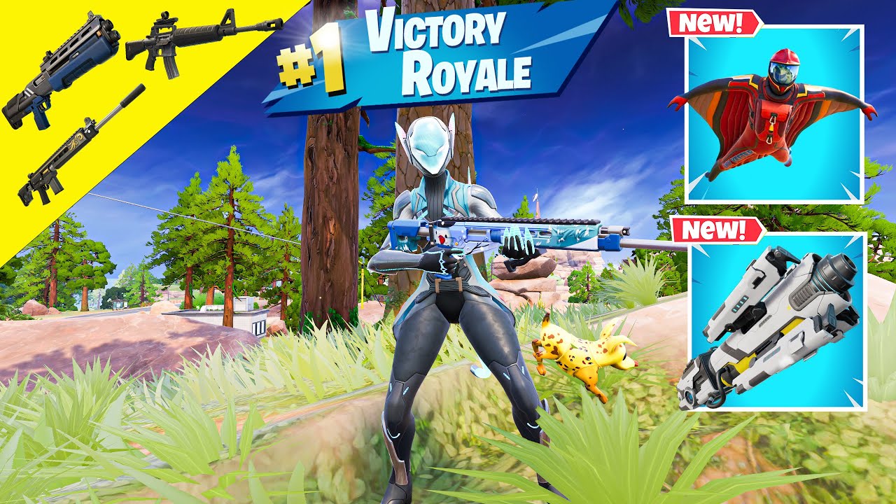 CYBERLIGHT LYNX - Fortnite Gameplay Wins (NEW! Fortnite Chapter 7 Season 1)