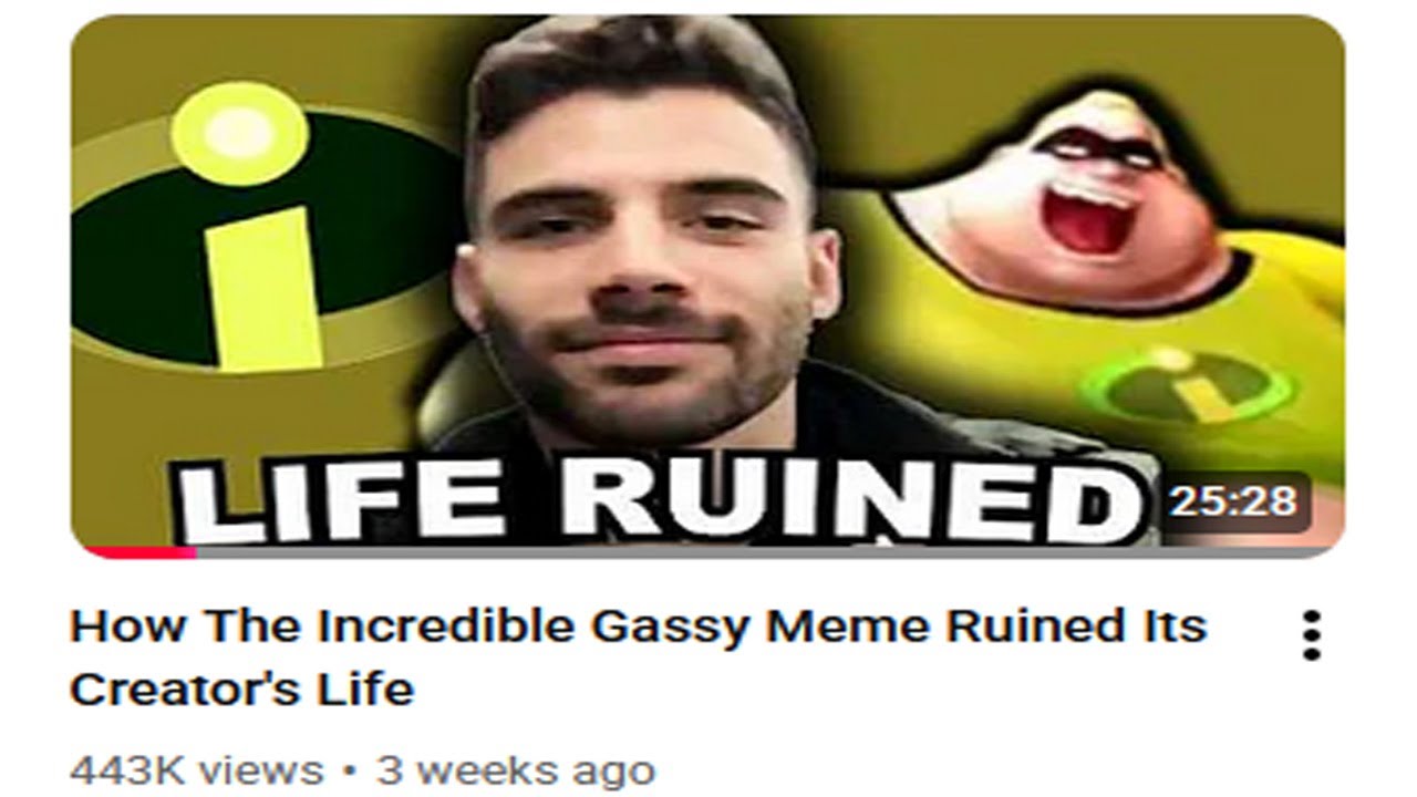 The Incredible Gassy Is A Master Piece