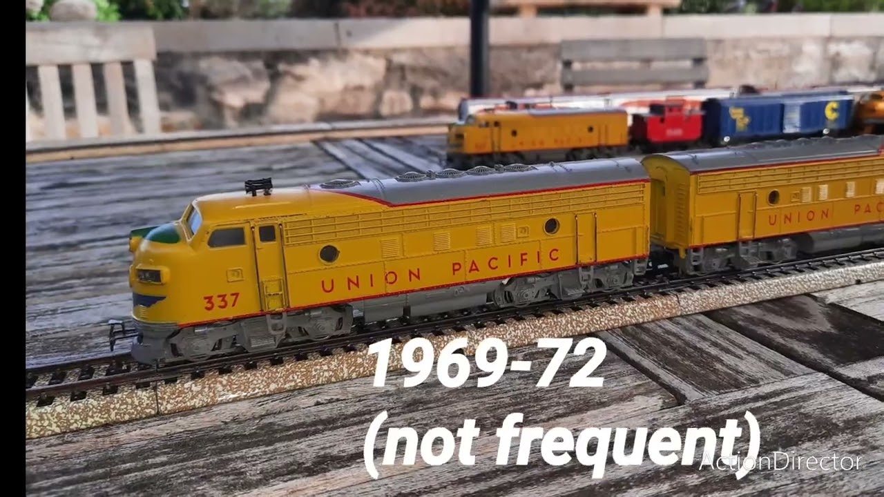 History of Märklin HO : the diesel american locomotives F7 (part 1)
