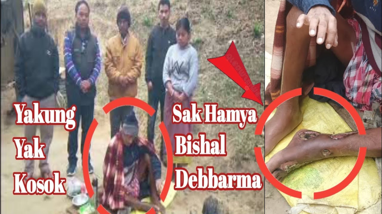Chuba laikha sak hamya Bishal Debbarma no Takarjala division Party IPFT bodol