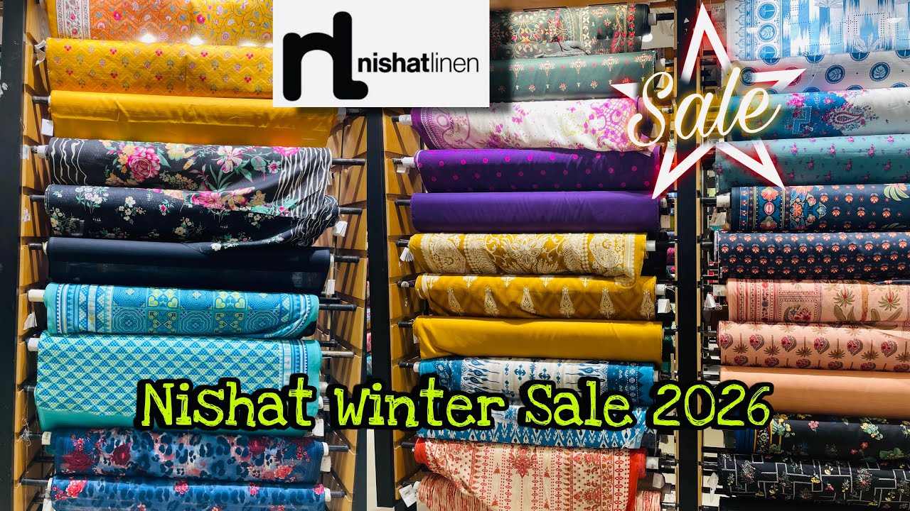 Nishat Winter Sale 2026 🎉 Nishat Linen Winter Collection 2026 ❤️ Life with HiraHashaam 