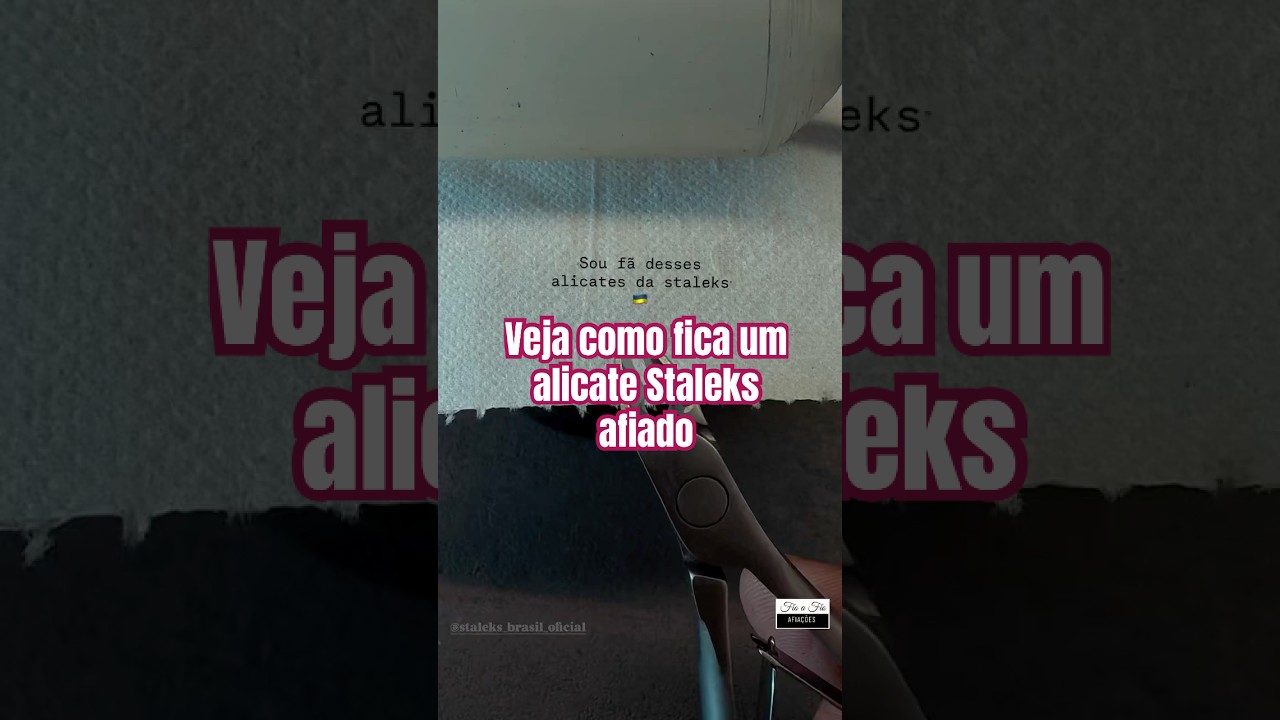 O melhor alicate de cut&iacute;cula do mundo