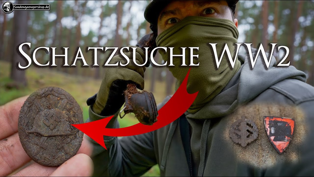 Schatzsuche mit dem Metalldetektor..Einer dieser Tage,die man nie vergisst. 