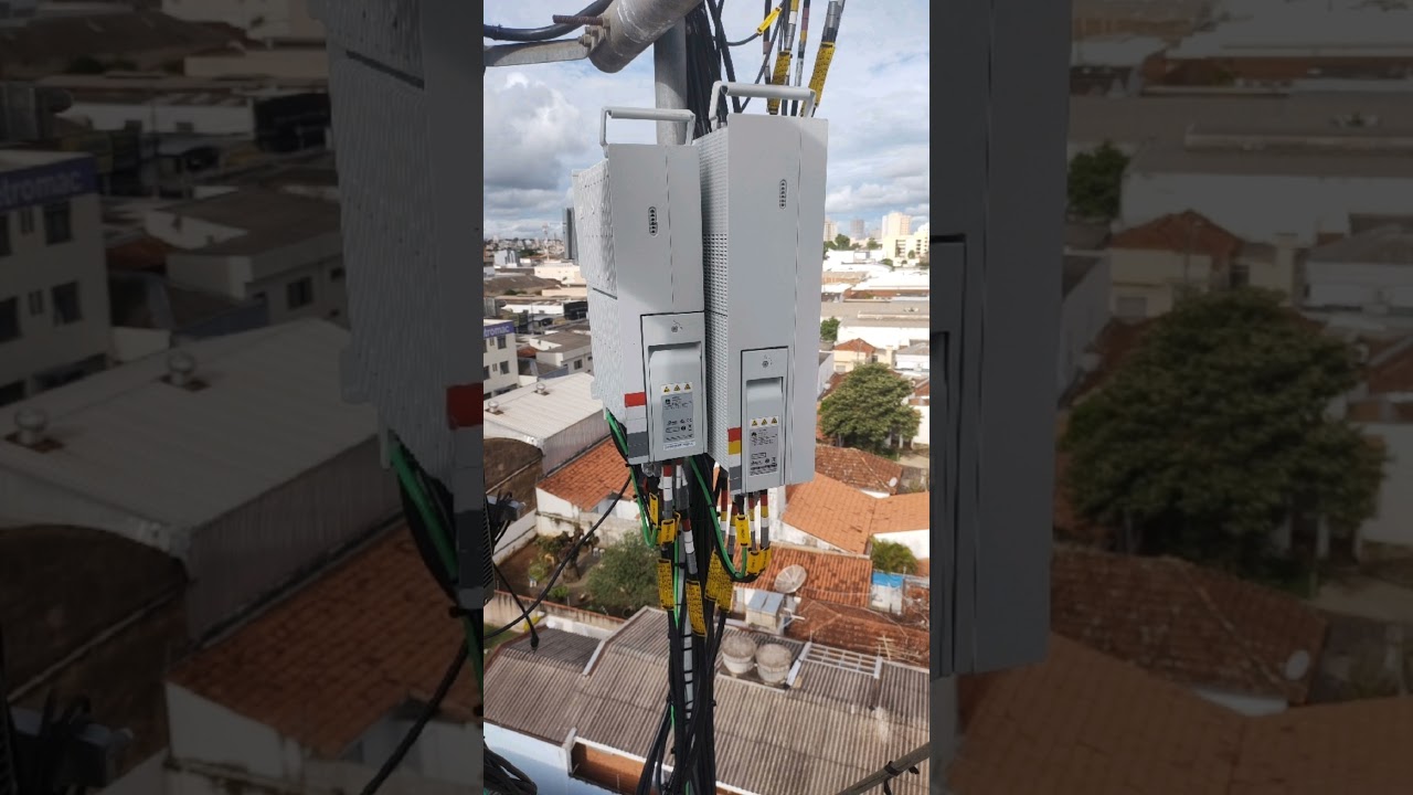 instalação do 5G da Huawei + swap Nokia 4G qualidade de serviço top