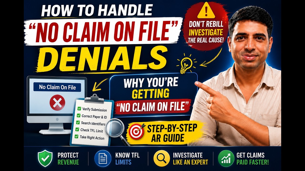 How to Handle No Claim on File Denials Like an Experienced AR Specialist