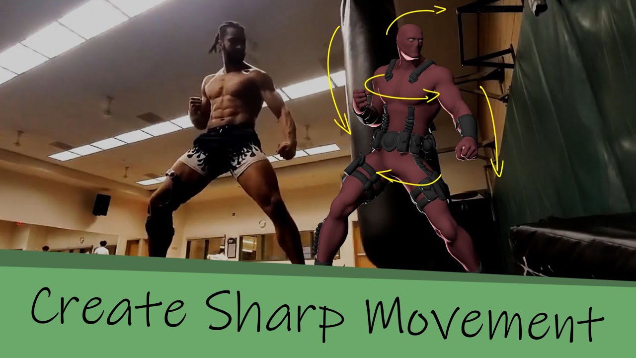 How to create sharp movement- (Animation feedback)
