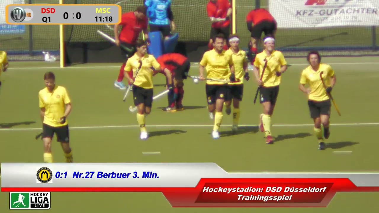 2. Feldhockey Bundesliga Herren DSD Düsseldorf vs. Marienburger SC 23.08.2025 RE-Livestream