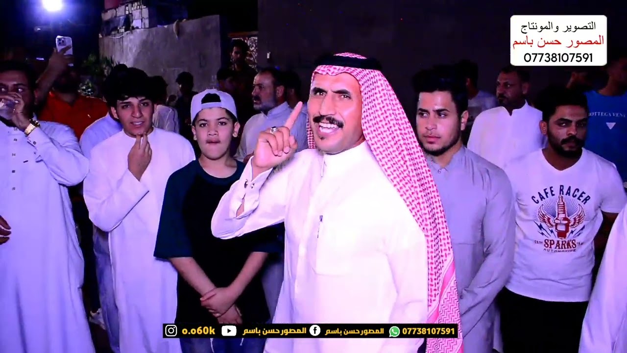 دخول عشائر بني سكين أهل الزبير / حنه قاسم السكيني / المصور حسن باسم
