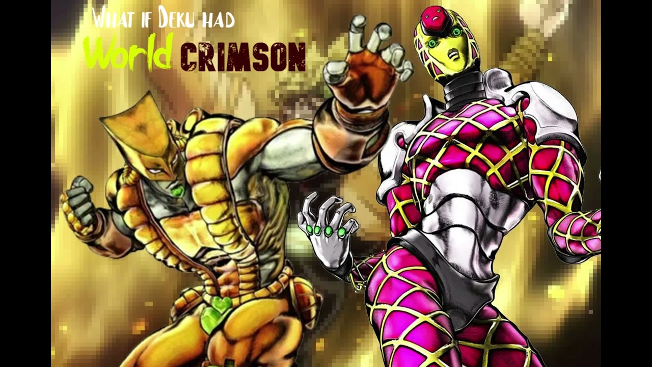 What if Deku had World Crimson l (Vigilante Arc) Stand Awakening #mha  #jojo #kingcrimson #zawarudo