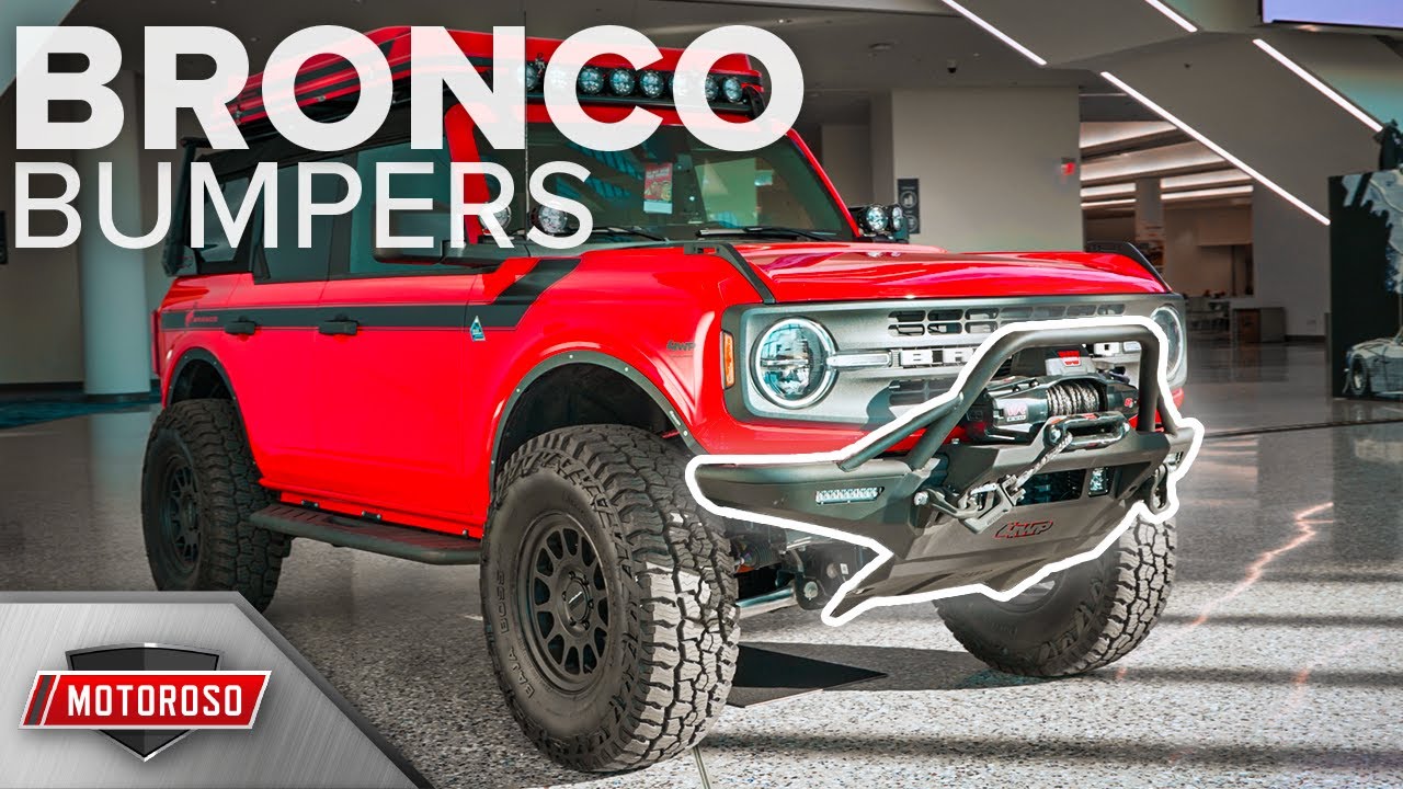 All Bumper Options for the New '21+ Ford Bronco