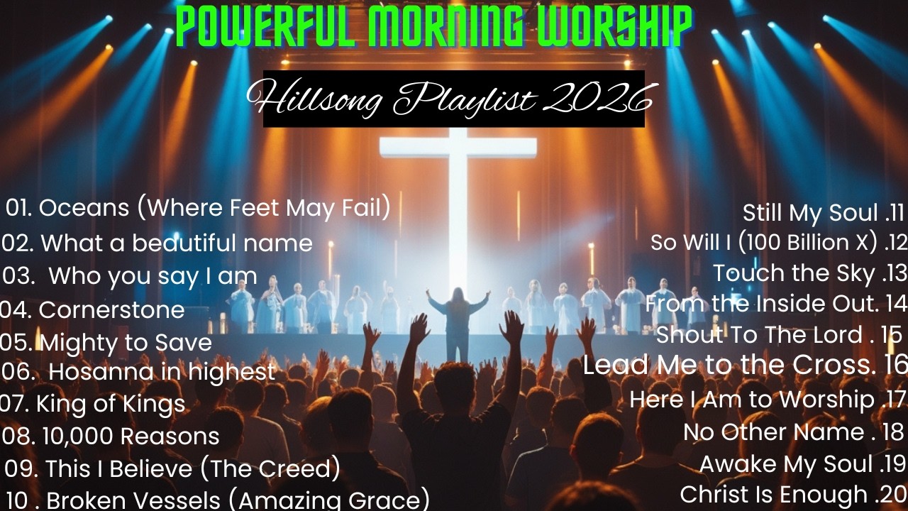Best Hillsong Worship Songs of All Time | Anointed Praise & Deep Prayer Music🎶