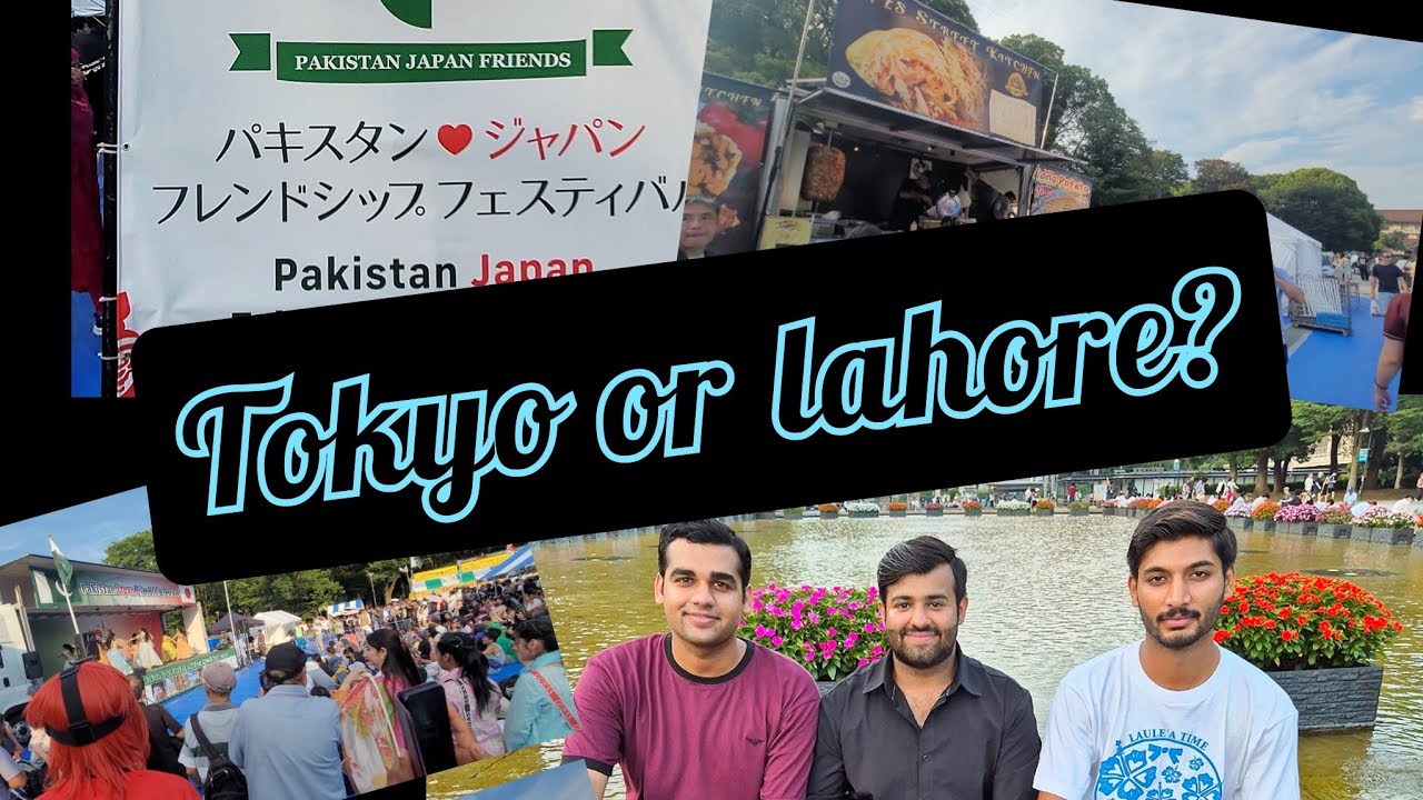 Celebrating Japan&ndash;Pakistan 🇯🇵🇵🇰 Friendship Festival in Tokyo | Culture | Food | Fun | Taha in Japan