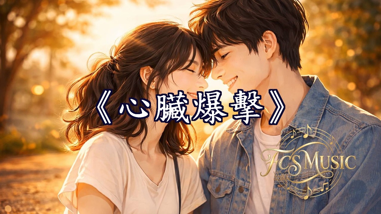 FCS —《心臟爆擊》青春抒情歌曲『你的微笑就像心臟爆擊，毫無預警直接命中我自己』 （Lyrics動態歌詞）  青春 × 初戀 × 曖昧 × 心跳 × 幸福 × 日記 × 微笑