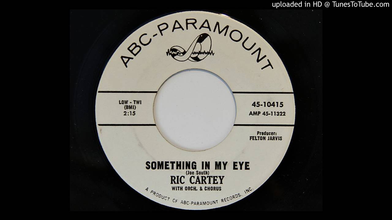 Ric Cartey - Something In My Eye (ABC-Paramount 10415)