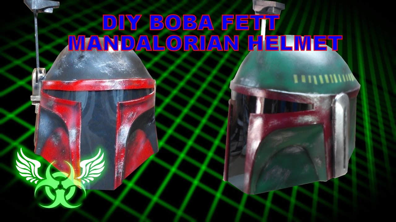 DIY BOBA FETT MANDALORIAN HELMET E17
