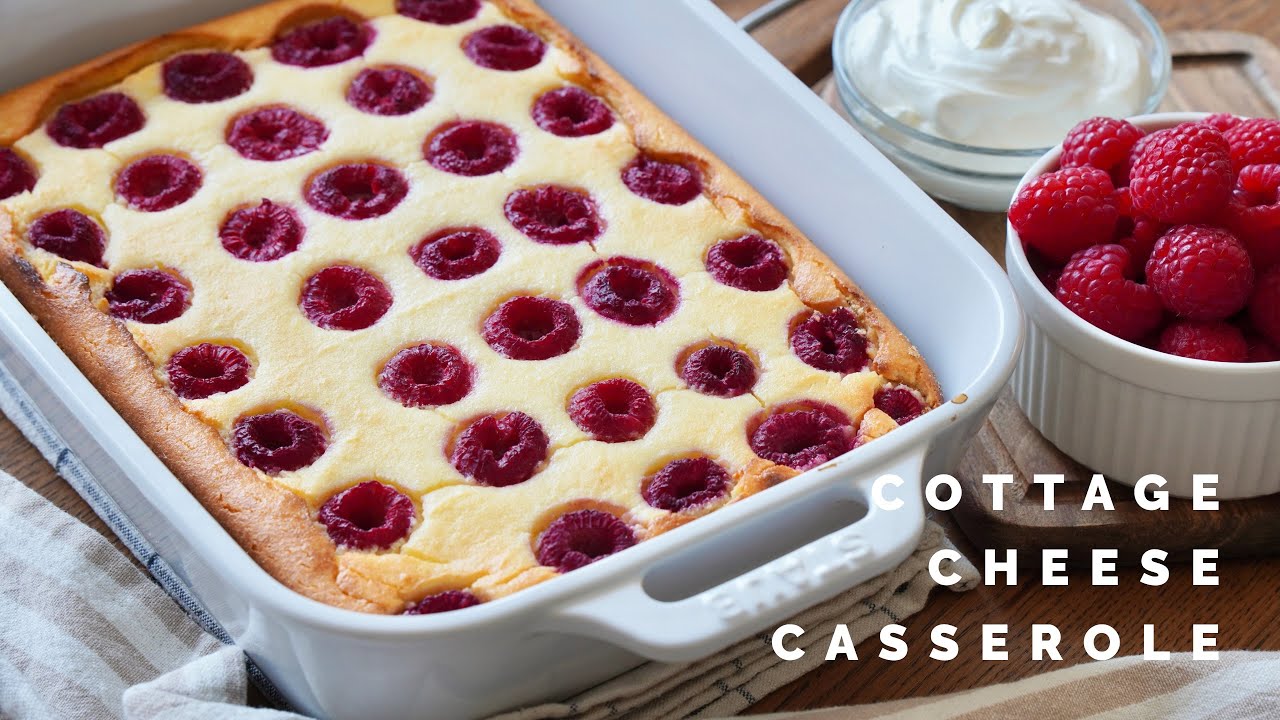 Cottage Cheese Casserole | Fresh & Creamy Cottage Cheese Breakfast