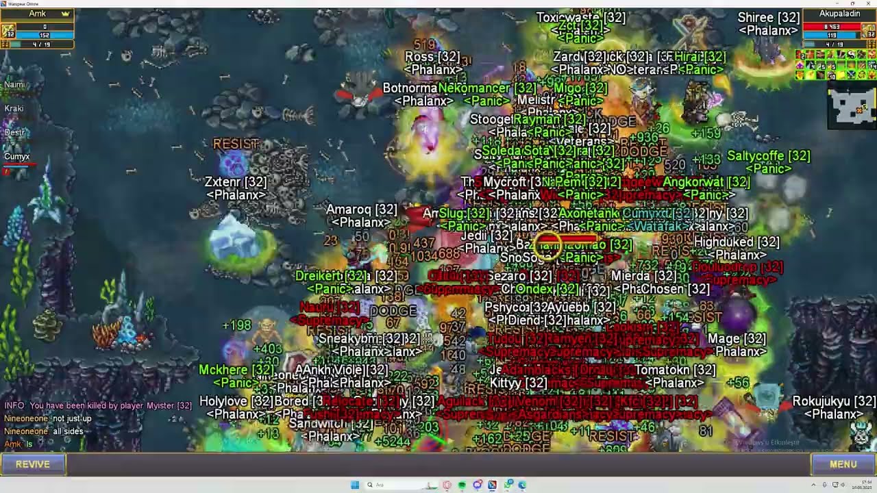 Warspear online Eu-Emerald Orcinus boss fight