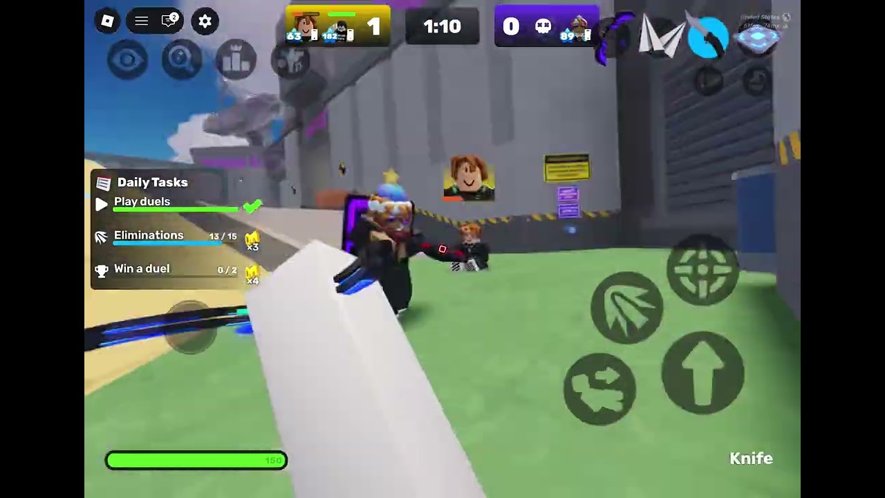 Ggs with knife