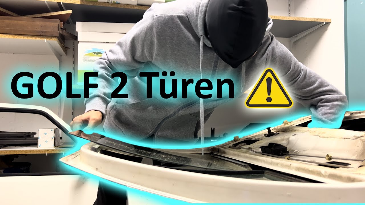 Golf 2 TÜREN zerlegen!