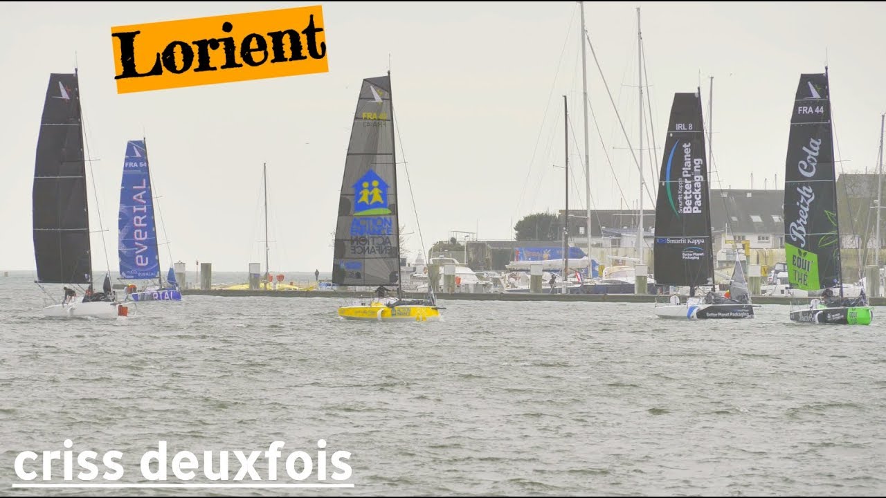 Voilier ; Rade de Lorient ; 4K ; Retour &agrave; La Base ; Kern&eacute;vel ; Bretagne ; France